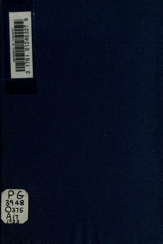 Vybir poezi, 1903-1923