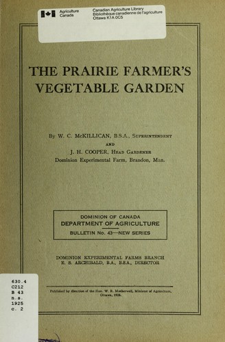 Prairie Farmer's Vegetable Garden