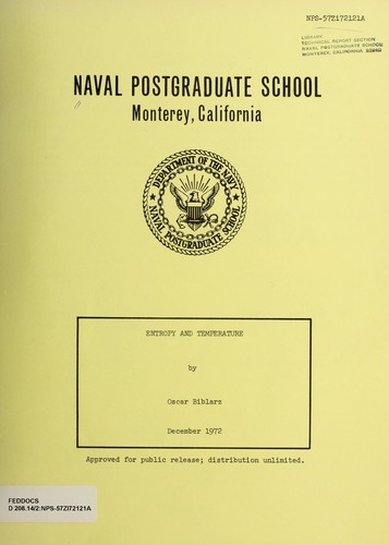 Entropy and temperature