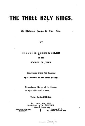 The Three Holy Kings