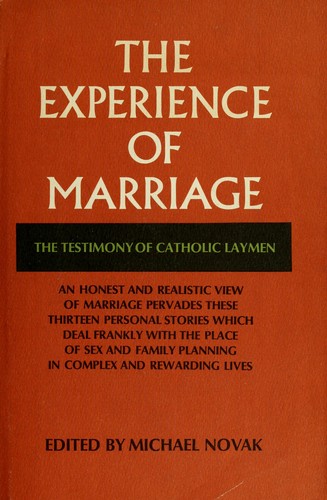 The experience of marriage