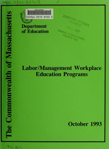 Labor-management workplace education programs