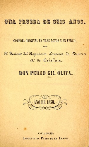 Una prueba de seis años