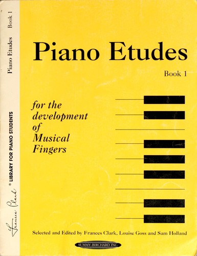 Piano Etudes for the Development of Musical Fingers, Book 3