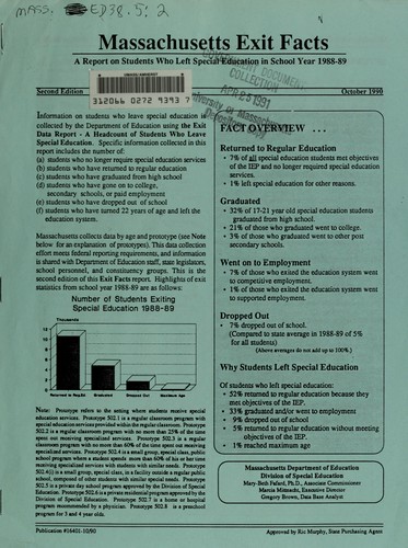 Massachusetts exit facts