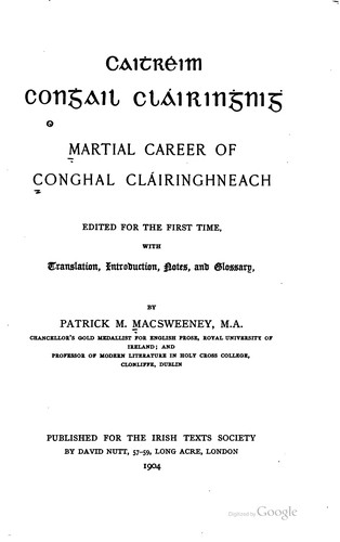 Caithreim Conghail Clairinghnigh.