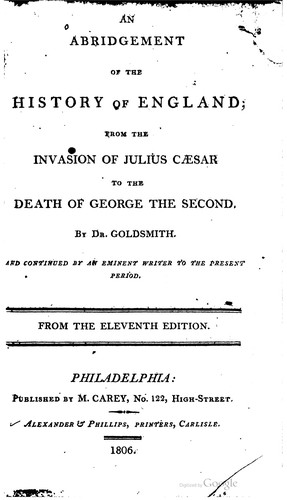 An abridgement of The history of England