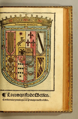 La conquista de Mexico. 1552