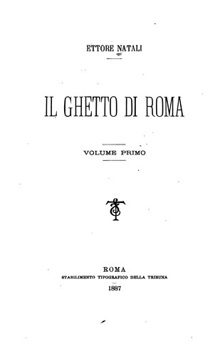 Il ghetto di Roma
