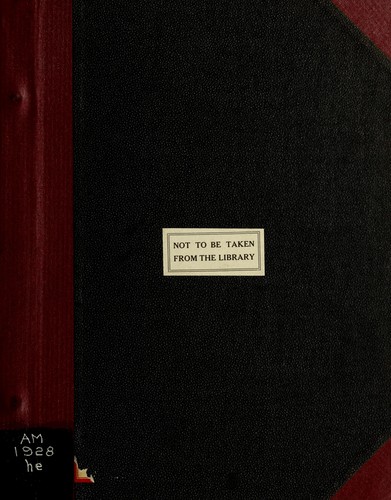 (The) prophetic interpretation of history ..