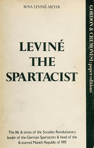 Leviné, the Spartacist