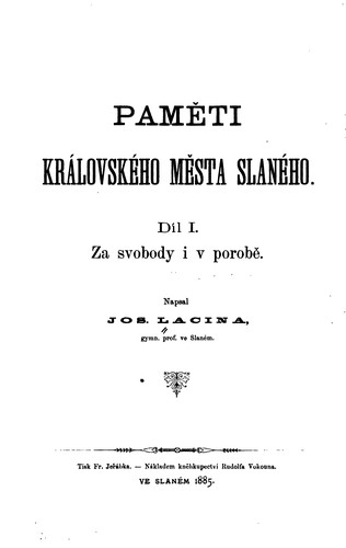 Pameti kralovskeho mesta Slaneho