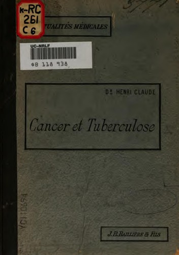 Cancer et tuberculose: hybridités tuberculocancéreuses