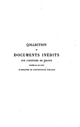 Recueil de documents relatifs à la convocation des États Généraux de 1789