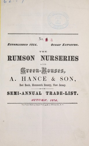 Semi-annual trade-list