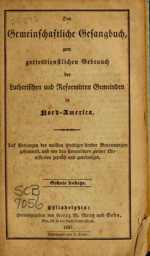 Das Gemeinschaftliche Gesangbuch