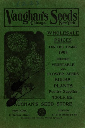 Wholesale prices for the trade 1904