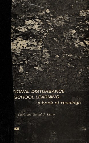 Emotional disturbance and school learning