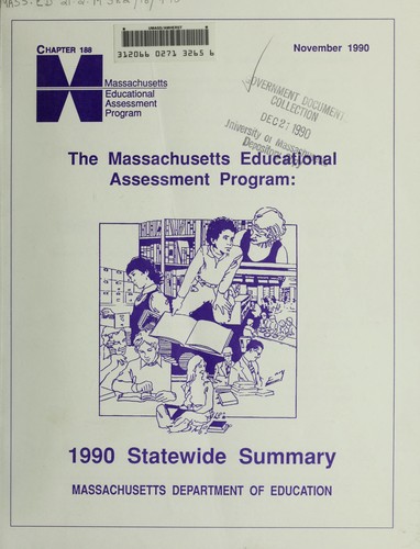 The Massachusetts educational assessment program