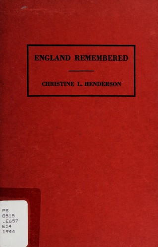 England remembered
