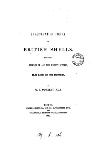 Illustrated index of British shells: Containing Figures of All the Recent Species, with Names ...