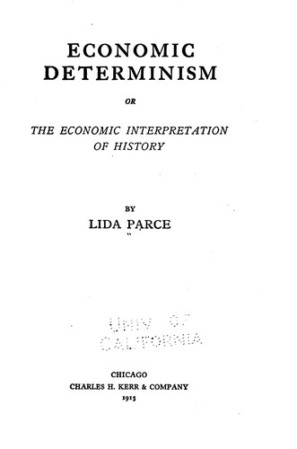 Economic determinism