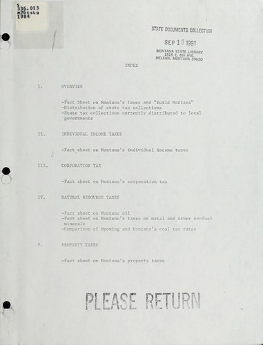 Tax seminar for local government officials