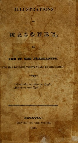 Illustrations of masonry