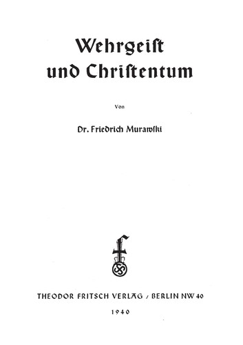 Wehrgeist und Christentum