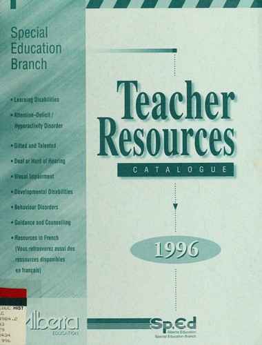 Teacher resources catalogue