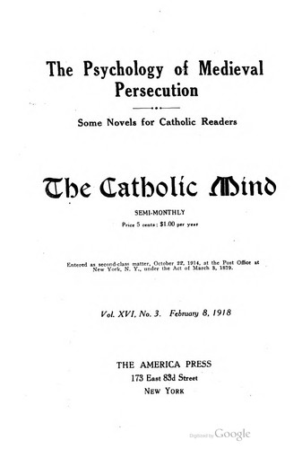 The Psychology Of Medieval Persecution