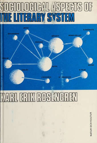 Sociological aspects of the literary system.