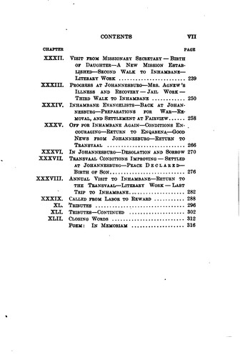 G. Harry Agnew, a Pioneer Missionary