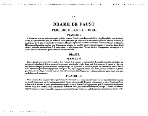 Faust: esquisses dessinÃ©es