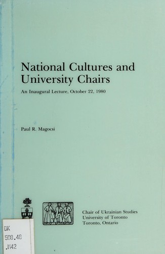 National cultures and university chairs