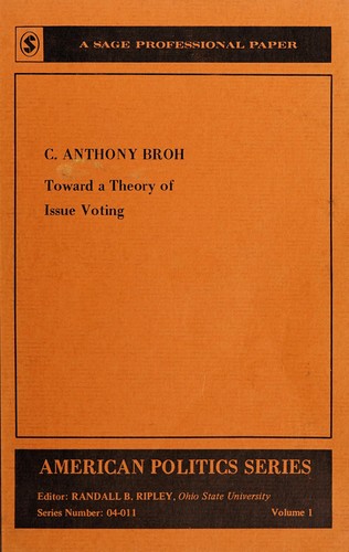 Toward a theory of issue voting