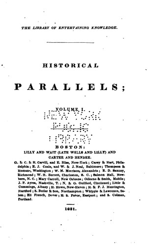 Historical Parallels