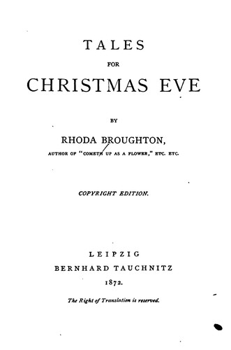 Tales for Christmas Eve