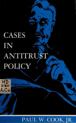 Cases in antitrust policy.