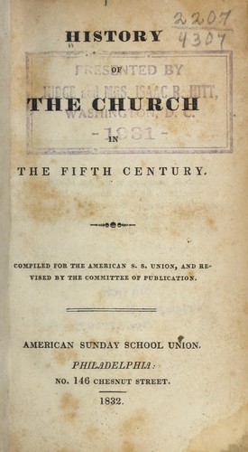 History of the church in the fifth century
