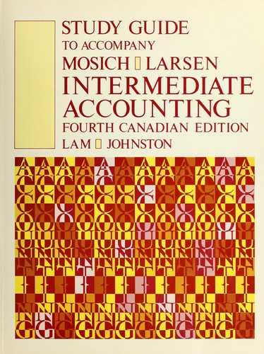 Study guide to accompany Intermediate accounting, fourth Canadian edition
