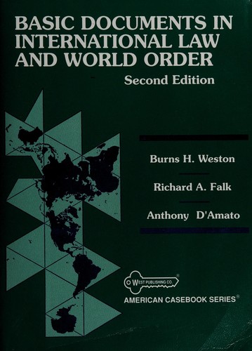Basic documents in international law and world order
