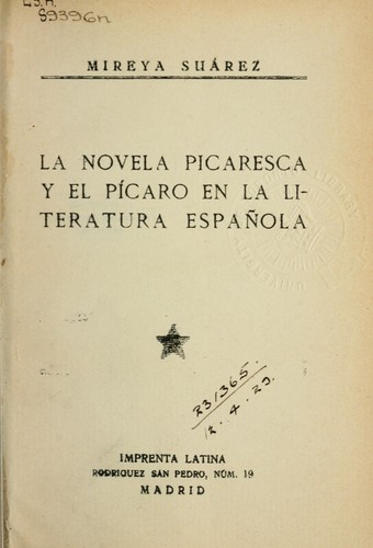 La novela picaresca