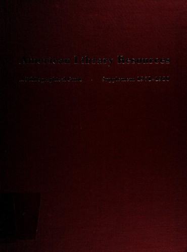 American library resources