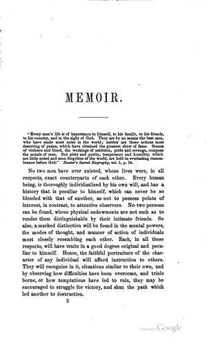 Memoir of the Rev. Ebenezer Hill: Pastor of the Congregational Church, in ...