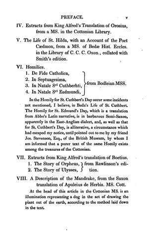 Analecta Anglo-Saxonica: a selection in prose and verse, from Anglo-Saxon authors of various ...