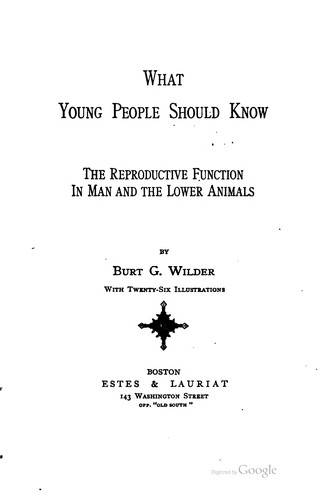 What young people should know.