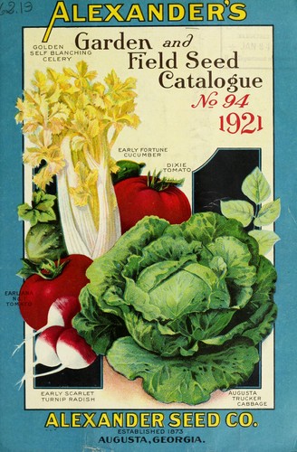 Alexander's garden and field seed catalogue
