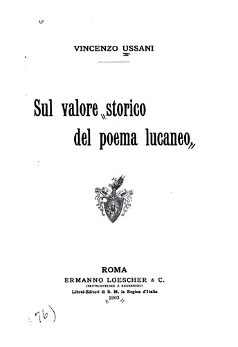 Sul valore storico del poema lucaneo