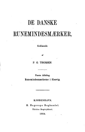 De danske runemindesmærker